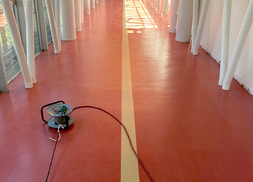 長尺シート施工