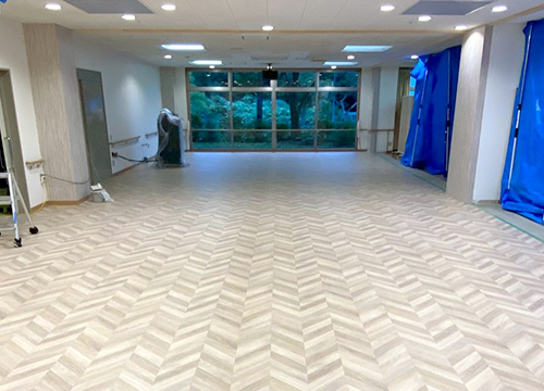 長尺シート施工