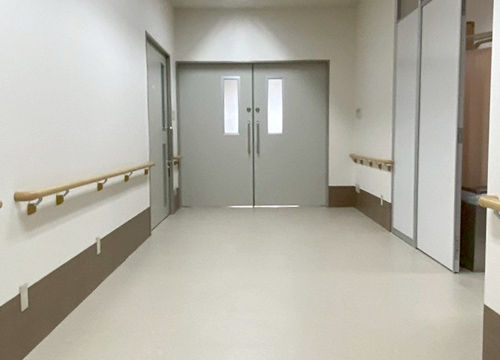 フロアタイル施工